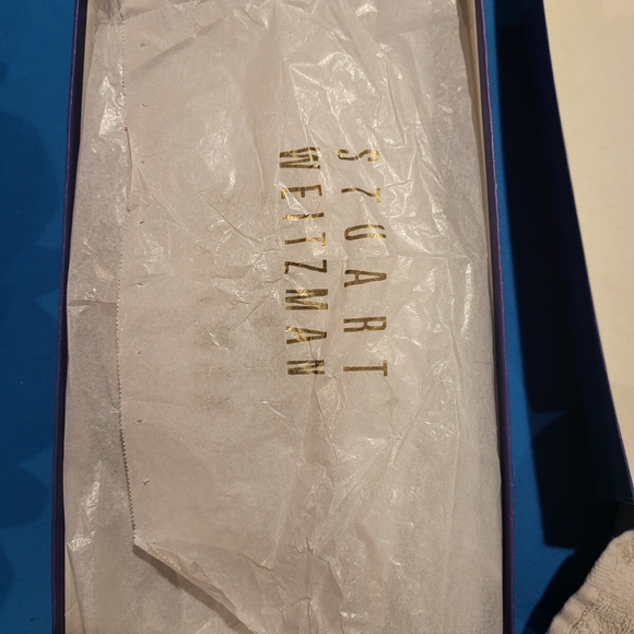 Stuart Weitzman Black Patent Leather Women's Kitten Heels 8 N Sling Back - Picture 7 of 7